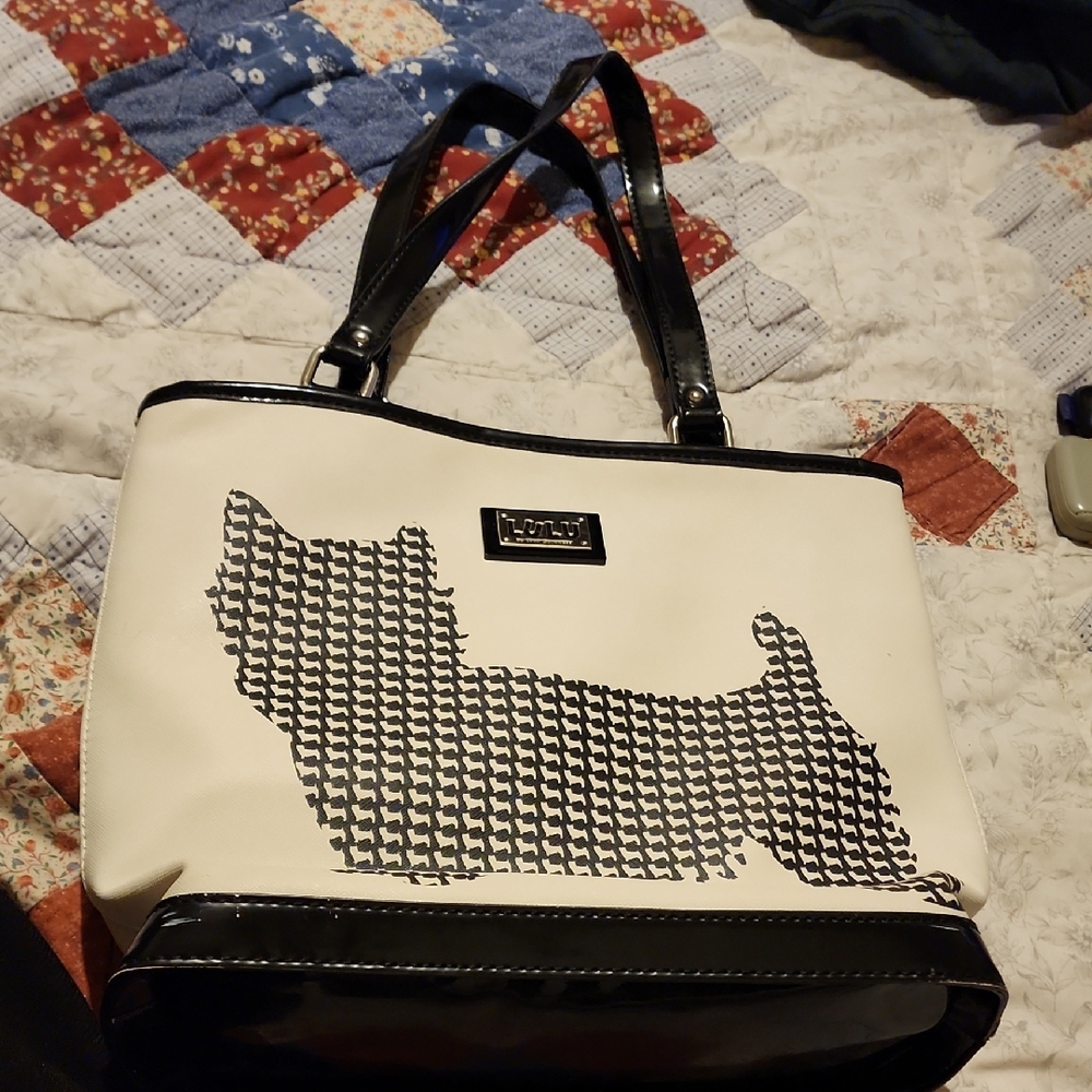 Lulu Guiness Vintage Dog Shoulder/Handbag